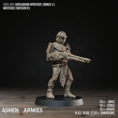 HELLBOUND APOSTASY WRETCHED SHOTGUN