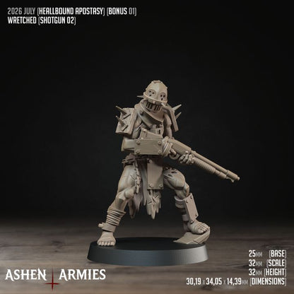 HELLBOUND APOSTASY WRETCHED SHOTGUN