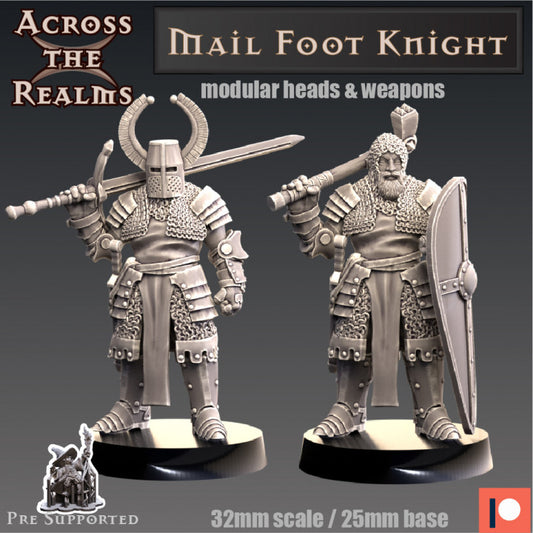 MAIL FOOT KNIGHT