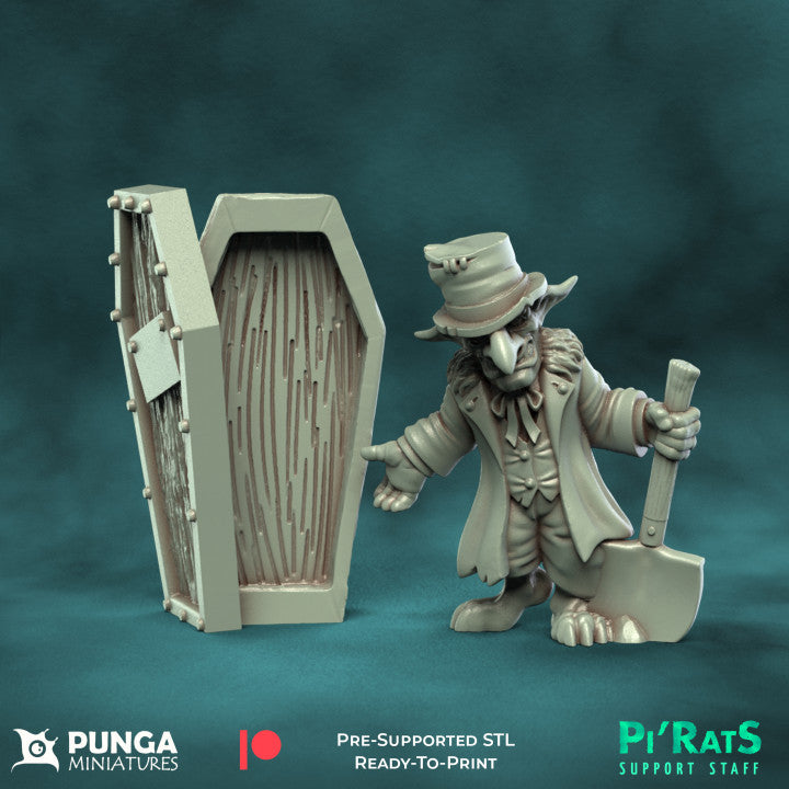 28mm Pi'Rat Graverobber Goblin