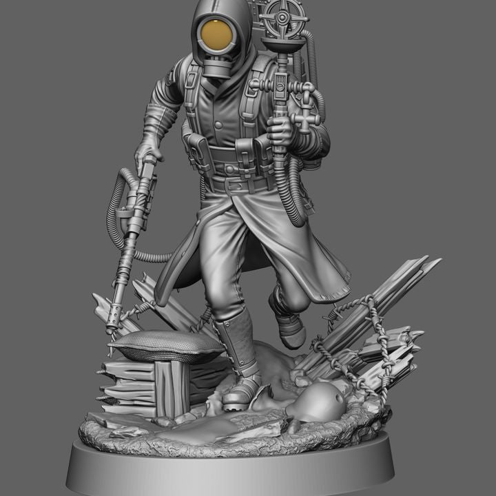 Trench Crusade - Self Immolating Priest
