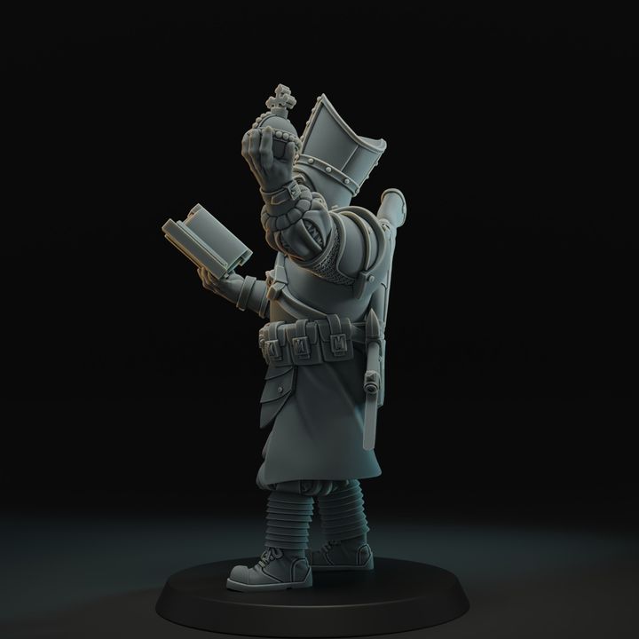 BATTLE CLERIC WITH HOLY GRENADE