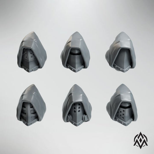 Templar Hooded Heads