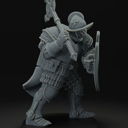 Trench Crusade - Heavy Infantry Mace & Shield
