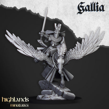 28mm Pegasus Knights Command - Gallia