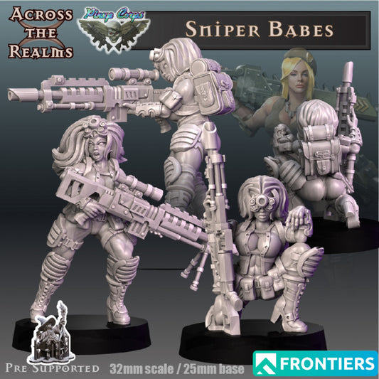 28mm Sniper Babes