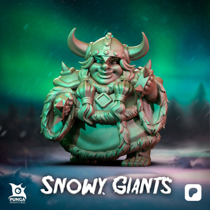 28mm Snowy Giants Team