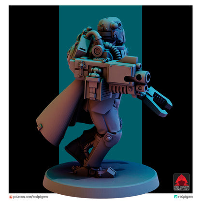 28mm Interrogator Thielemann with Bodyguard