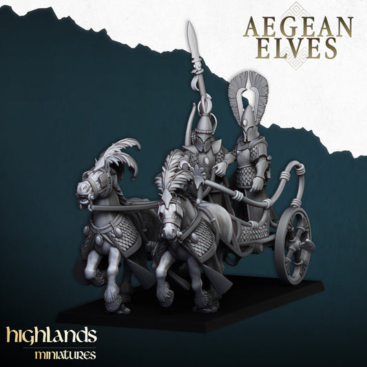 28mm Chariot - Aegean Elves