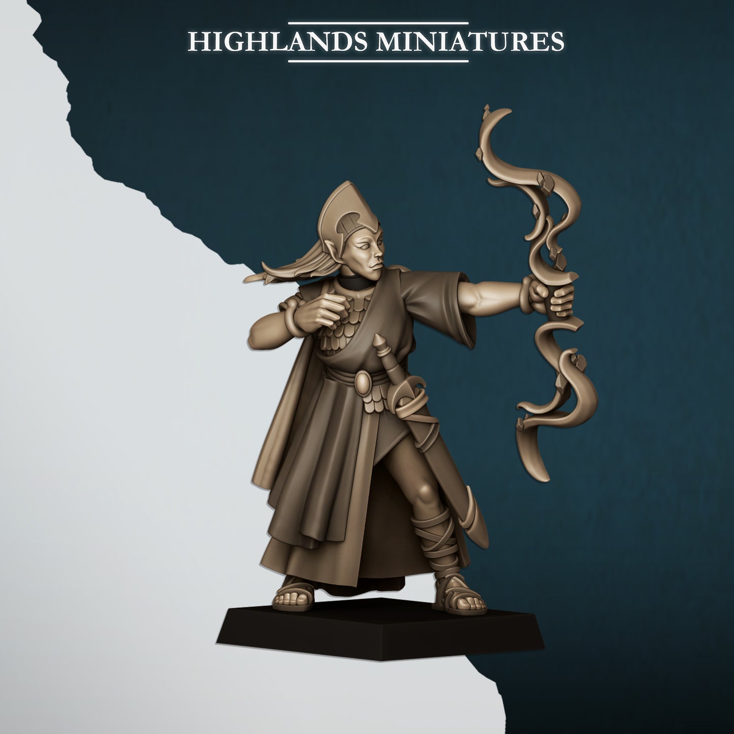 28mm Maids with Bows - Aegean Elves