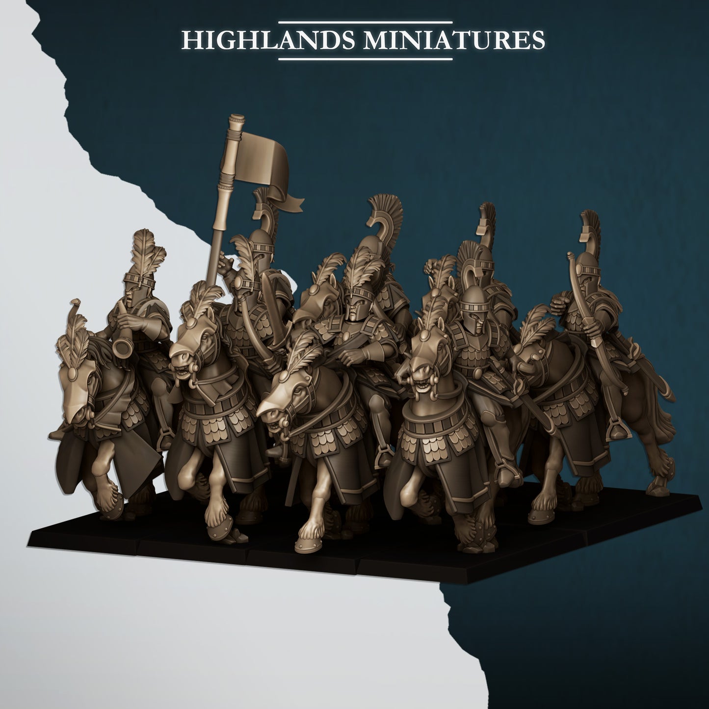 28mm Aegean Sea Hippeis - Aegean Elves