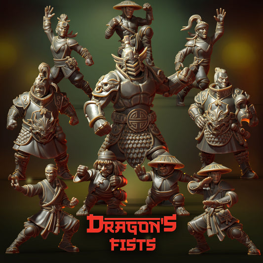 28mm Dragon's Fist Team