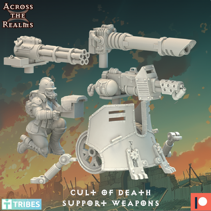 28mm Cult of Death Support Weapons