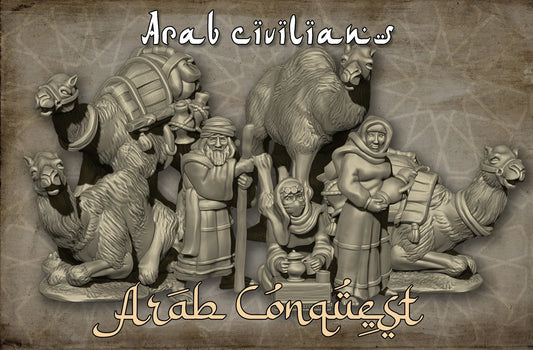 15mm Arab Civilians