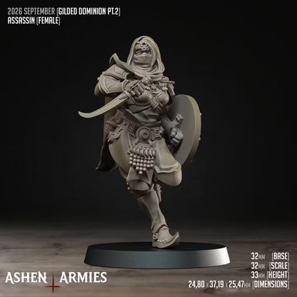 GLIDED DOMINION - FEMALE ASSASSIN