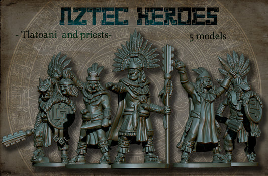 15mm Tlatoani Heroes