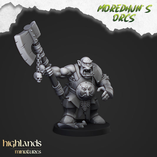 28mm Borgok Skullcrusher - Orc & Goblin Tribes