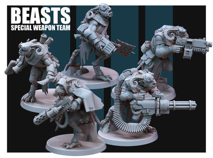 BEASTS SPECIAL WEAPONS TEAM