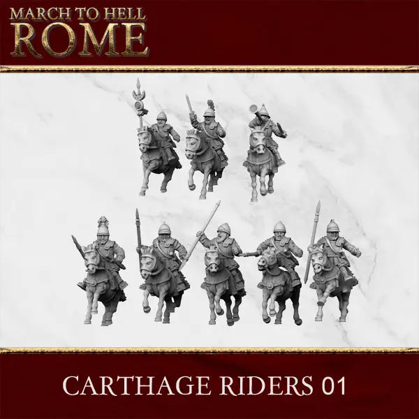 15mm Carthaginian Cavalry