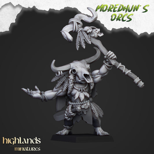 28mm Cave Shaman - Orc & Goblin Tribes