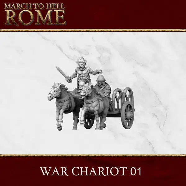 28mm Celtic War Chariot