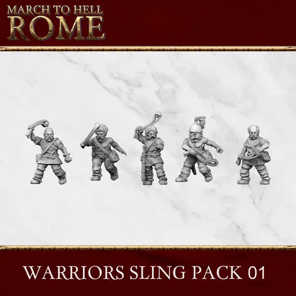 15mm Celtic Warriors with Slings