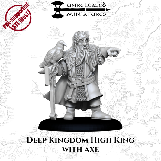 DEEP KINGDOM HIGH KING WITH AXE