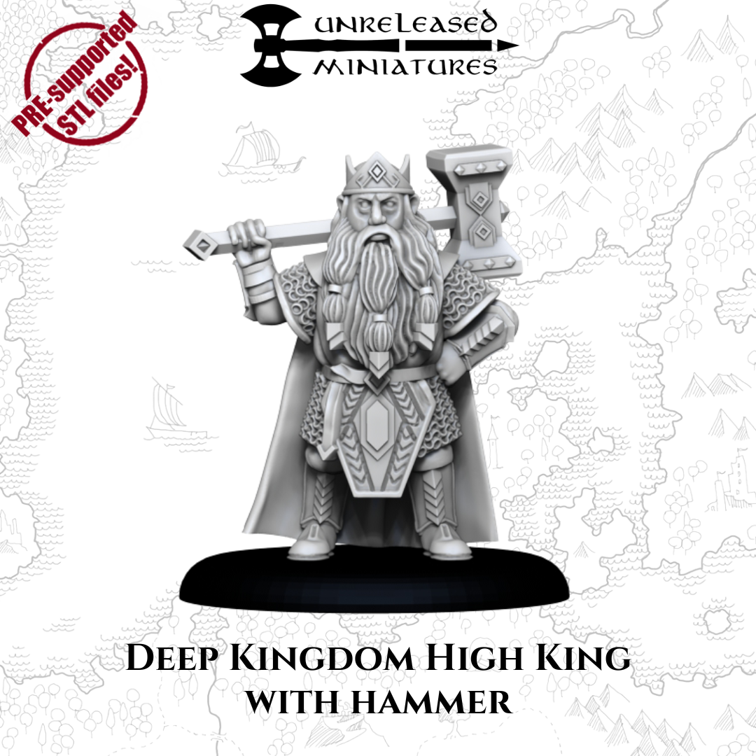 DEEP KINGDOM HIGH KING WITH HAMMER