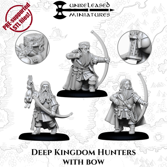 DEEP KINGDOM HUNTERS WITH BOWS