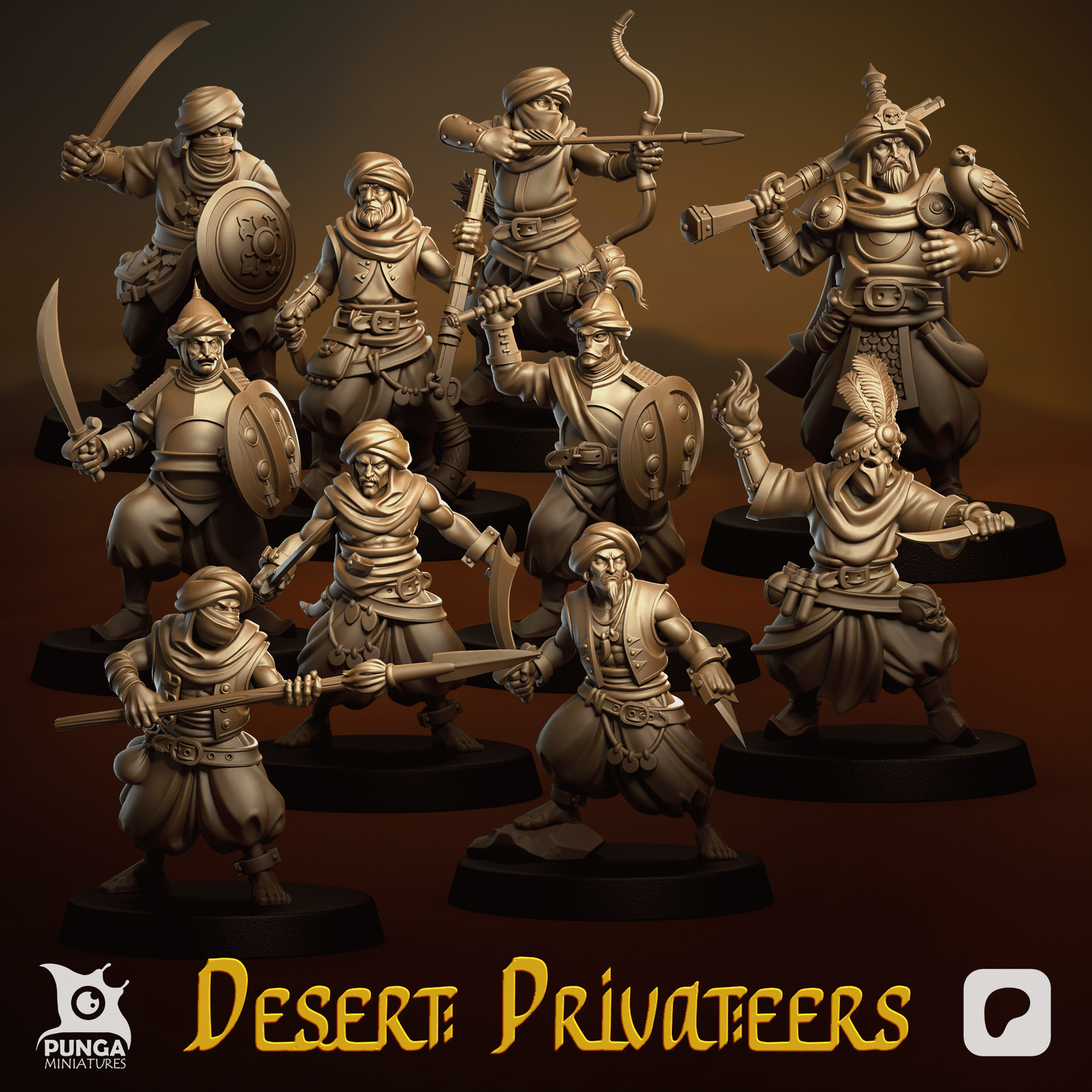 Desert Privateers Warband