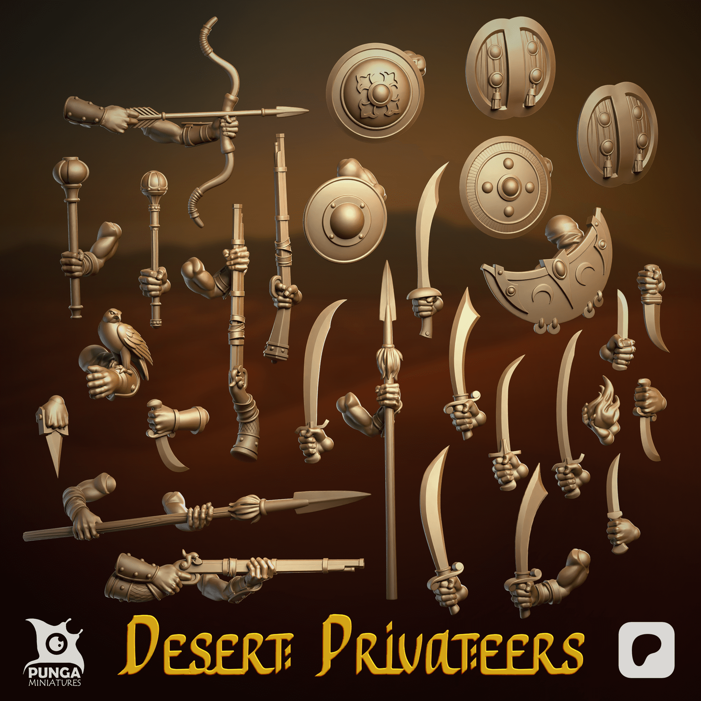 Desert Privateers Warband