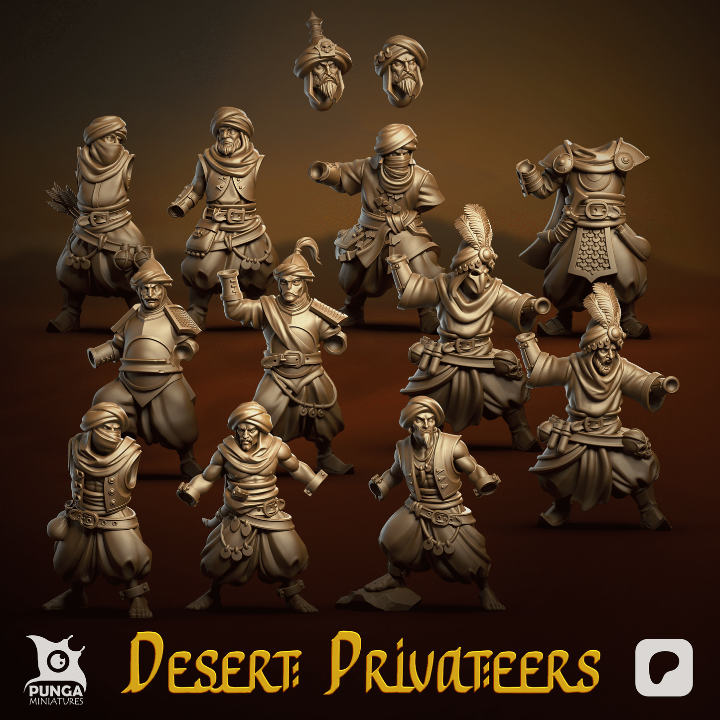 Desert Privateers Warband