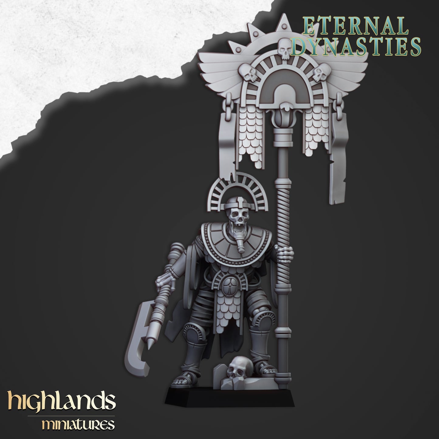 28mm Eternal Pharaoh's Banner - Eternal Dynasties