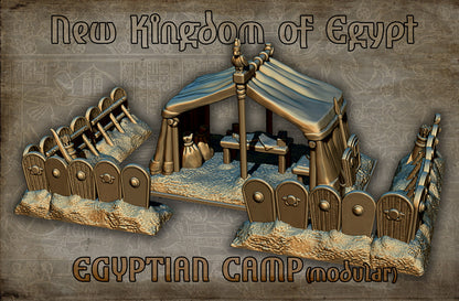 28mm Egyptian Camp