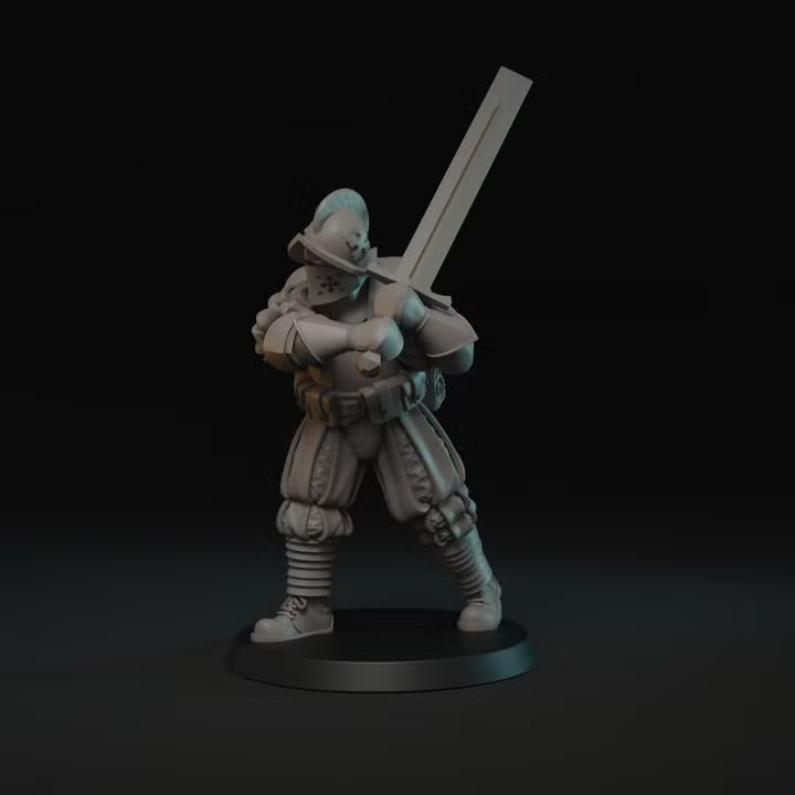 PAPAL ENGINEER WITH GREATSWORD