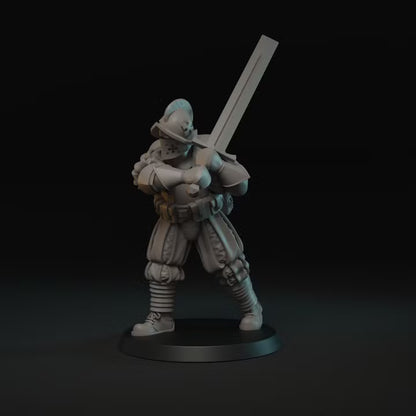 PAPAL ENGINEER WITH GREATSWORD