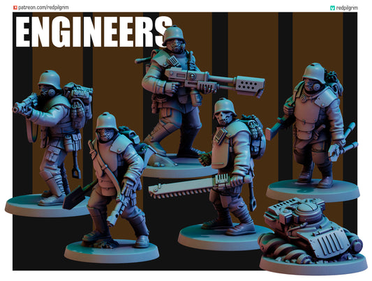 28mm Trench Engineers