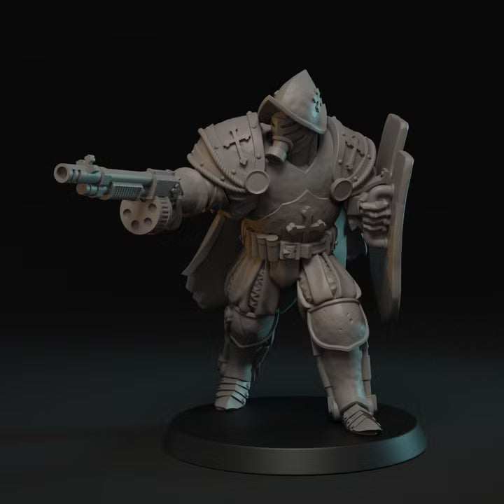 PAPAL HEAVY WITH HEAVY SHOTGUN