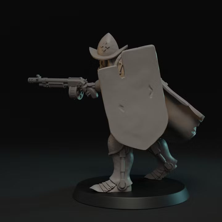 PAPAL HEAVY WITH HEAVY SHOTGUN
