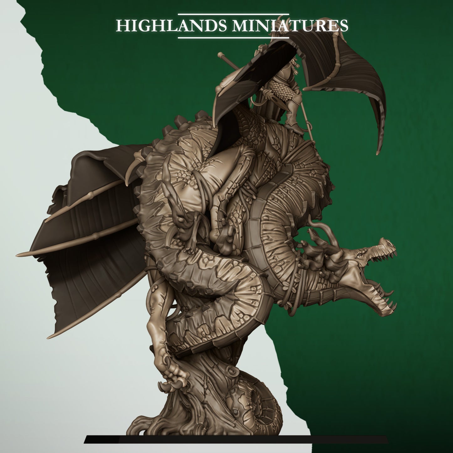 ELF PRINCE ON FERAL DRAGON