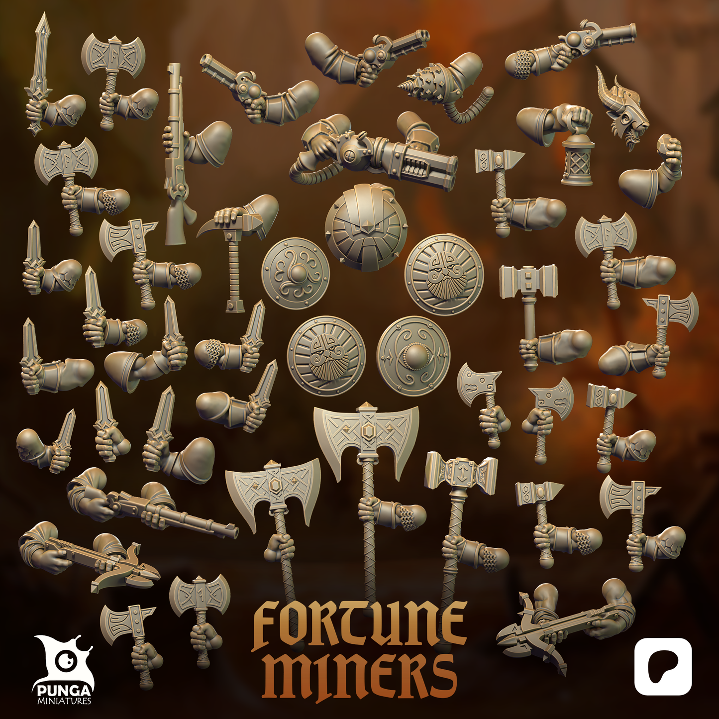 Fortune Miners Warband