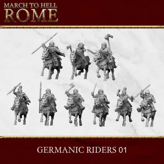 15mm Germanic Cavalry