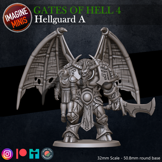 Role-Playing Miniatures - Hellguard A
