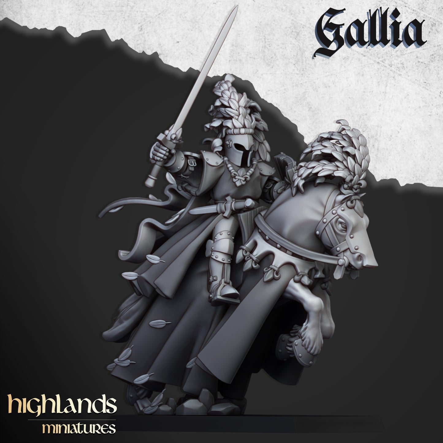 28mm Green Knight of Gallia - Gallia