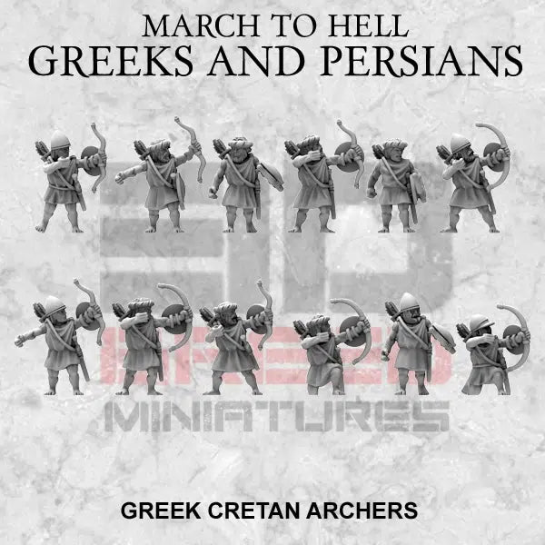 28mm Cretan Archers