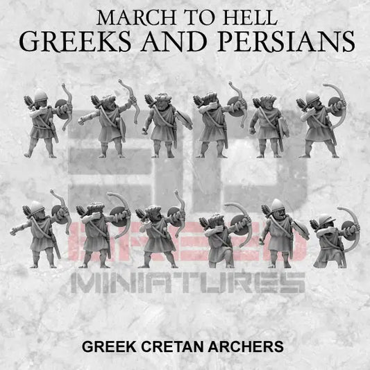 15mm Cretan Archers