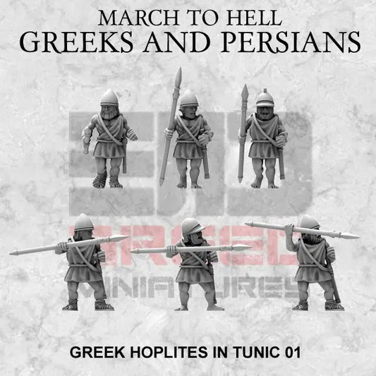 28mm Hopilites in Tunic