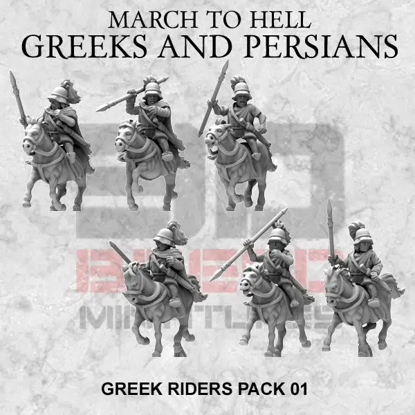 15mm Greek Army Riders