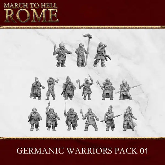 28mm Germanic Warriors