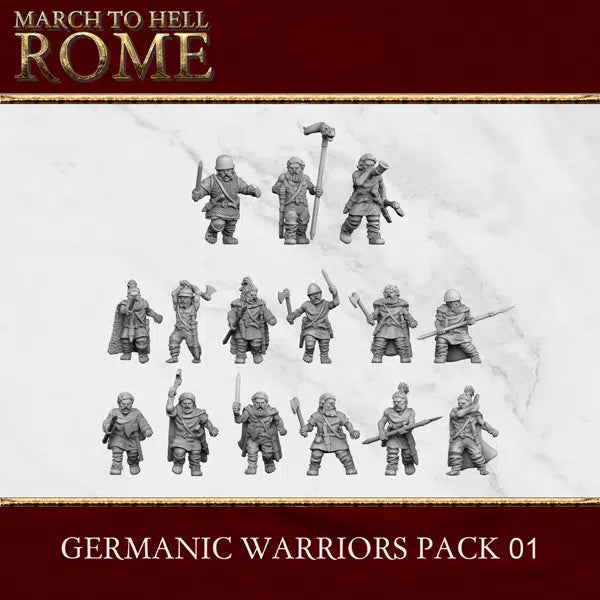 15mm Germanic Warriors